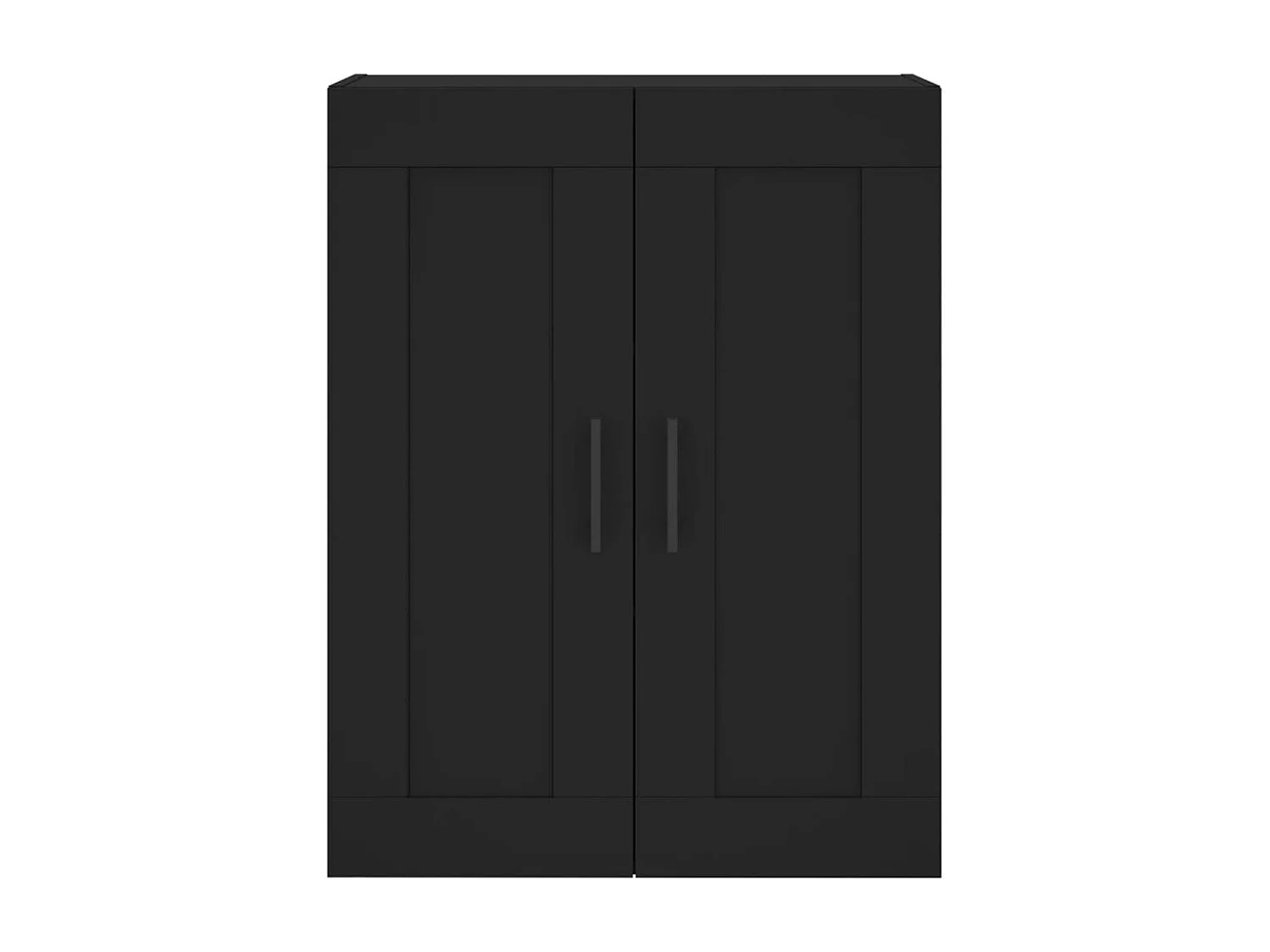 Armoire murale noir 69,5x34x90 cm bois d'ingénierie