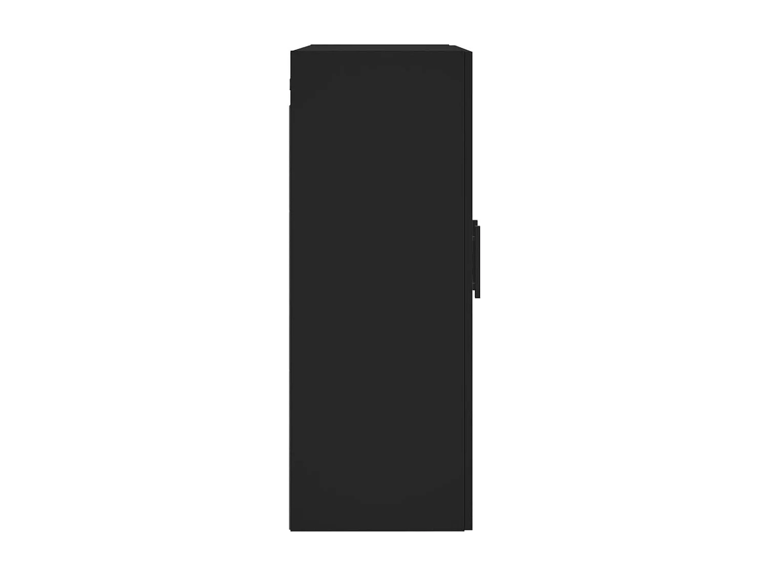 Armoire murale noir 69,5x34x90 cm bois d'ingénierie