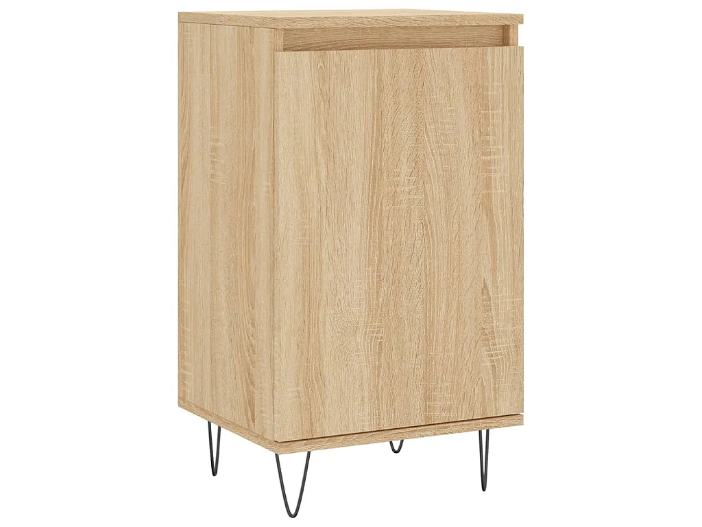 Buffet chêne sonoma 40x35x70 cm bois d'ingénierie