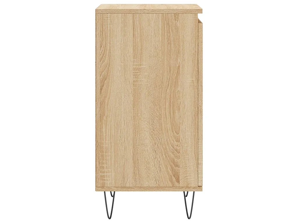 Buffet chêne sonoma 40x35x70 cm bois d'ingénierie