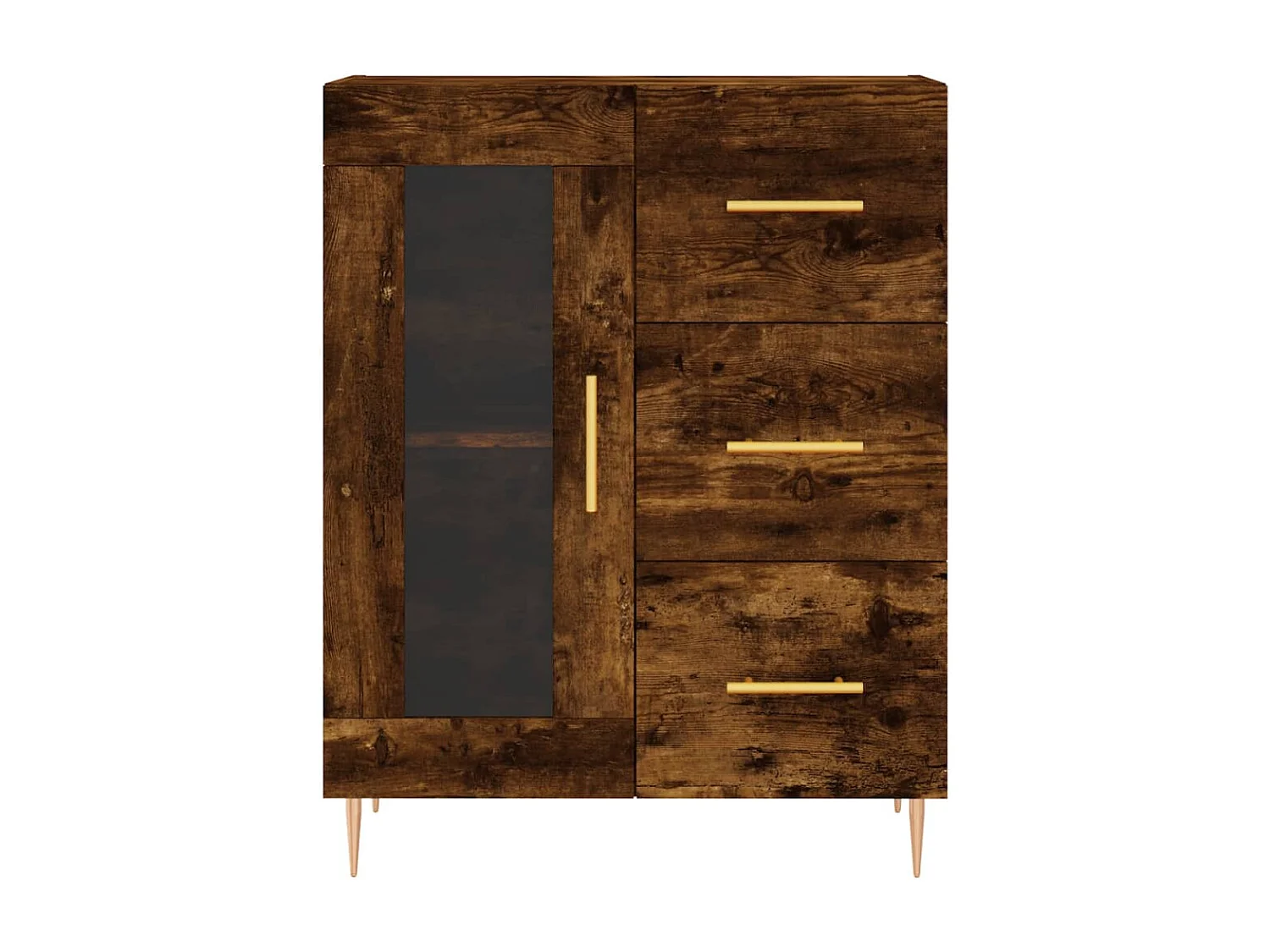 Sideboard Räuchereiche 69,5x34x90 cm Holzwerkstoff