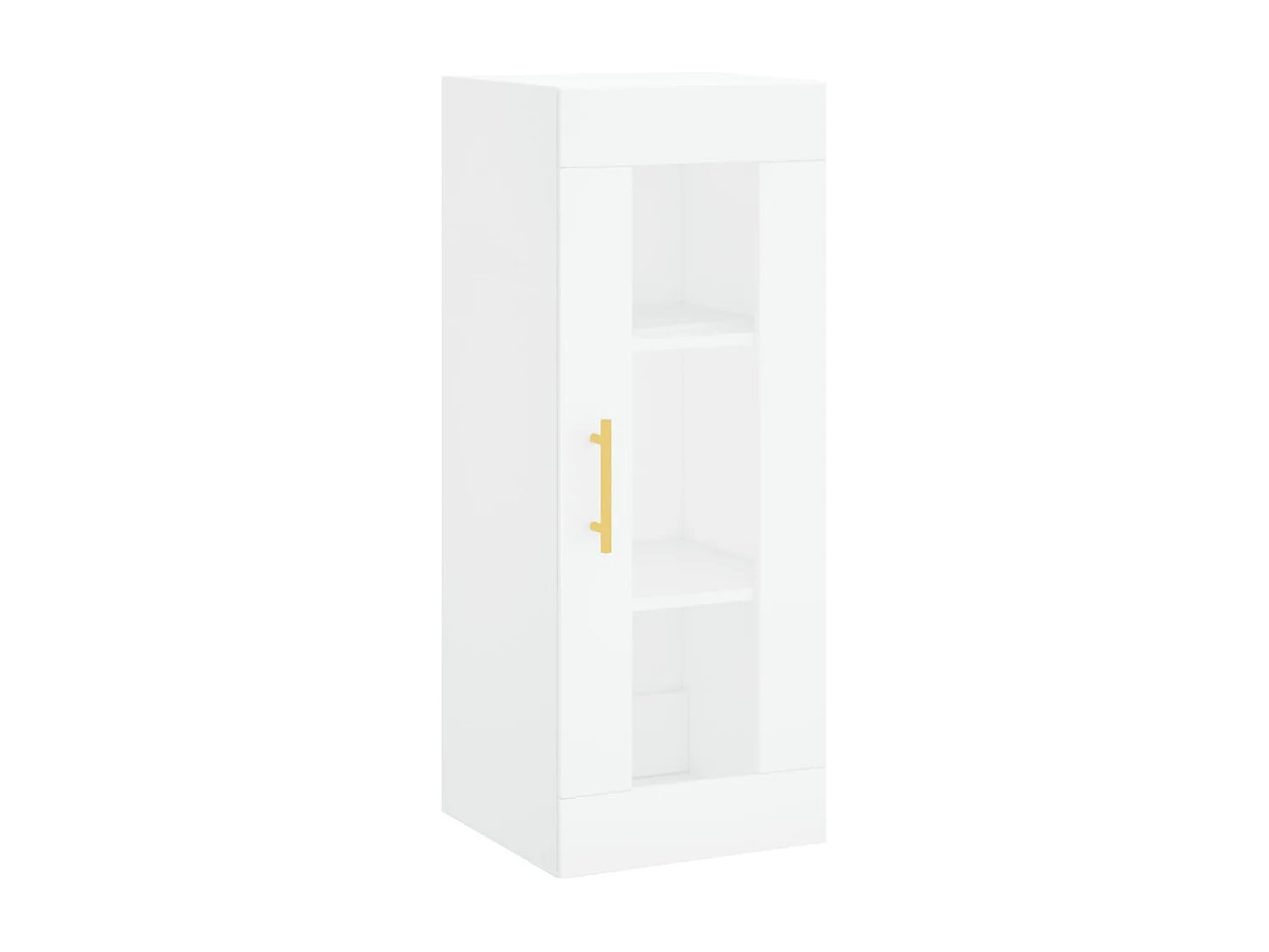 Armoire murale blanc 34,5x34x90 cm