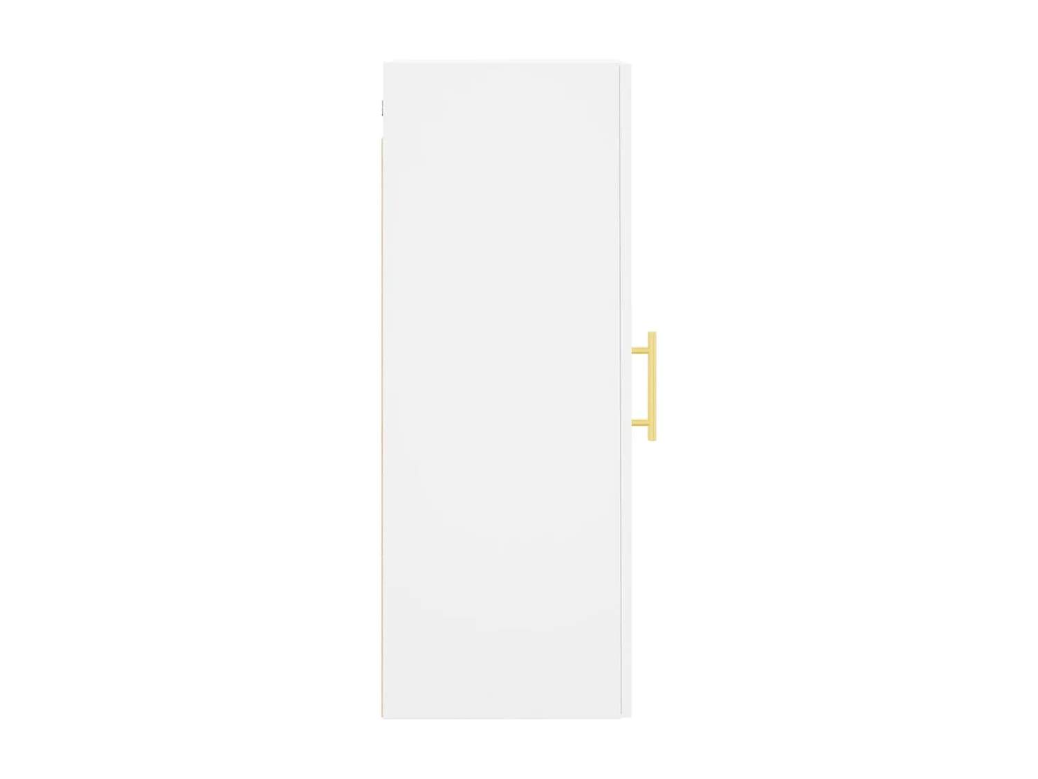 Armoire murale blanc 34,5x34x90 cm