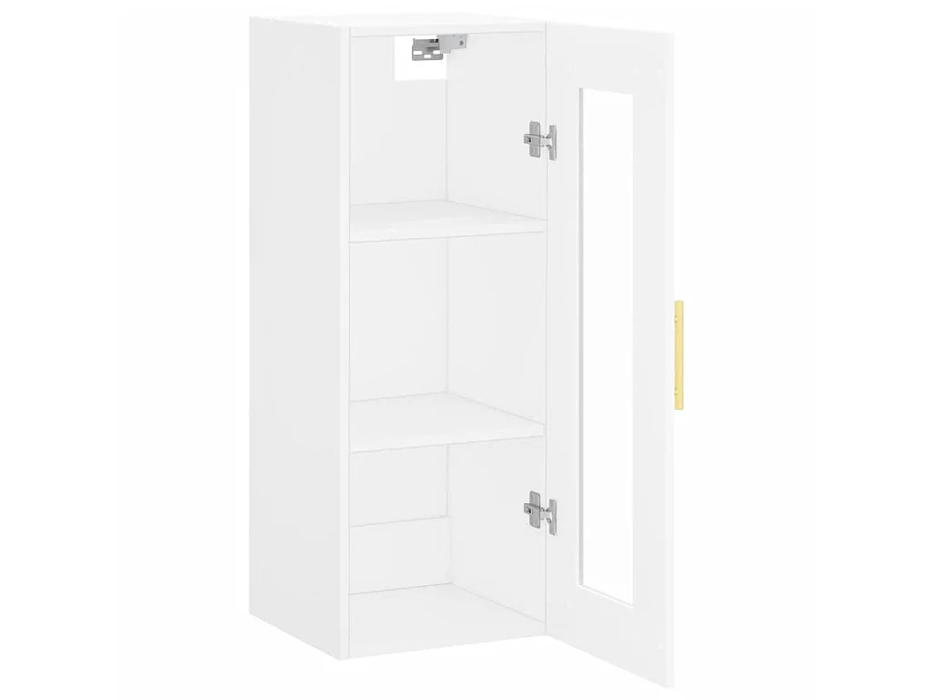 Mobile a Parete Bianco 34,5x34x90 cm