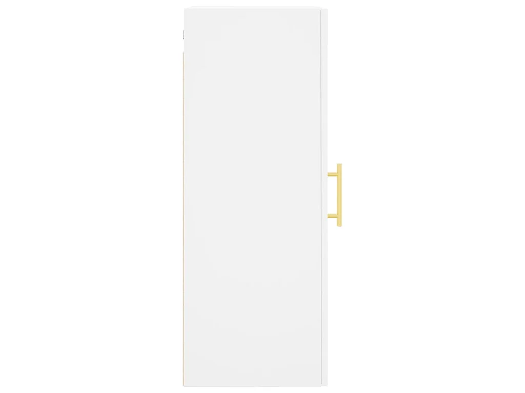 Mobile a Parete Bianco 34,5x34x90 cm
