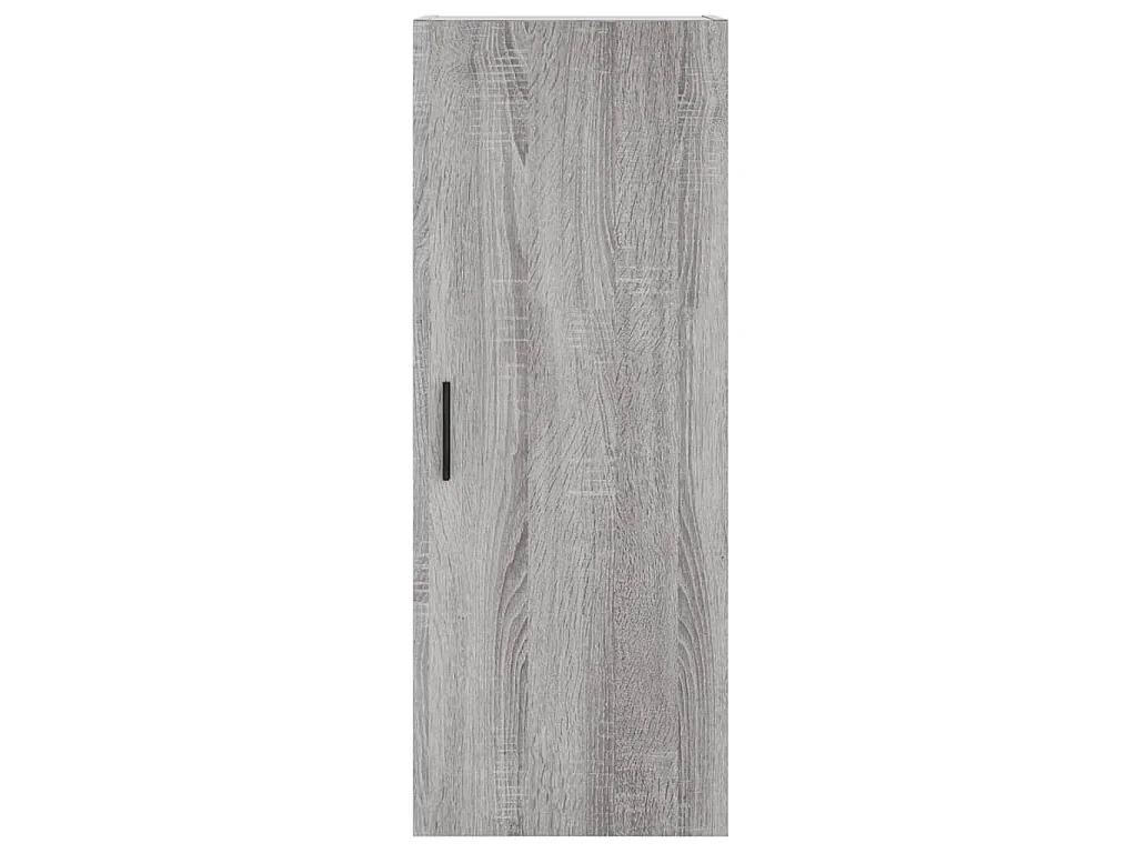 Highboard Grau Sonoma 34,5x34x180 cm Holzwerkstoff