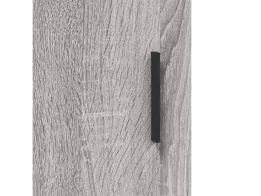 Highboard Grau Sonoma 34,5x34x180 cm Holzwerkstoff