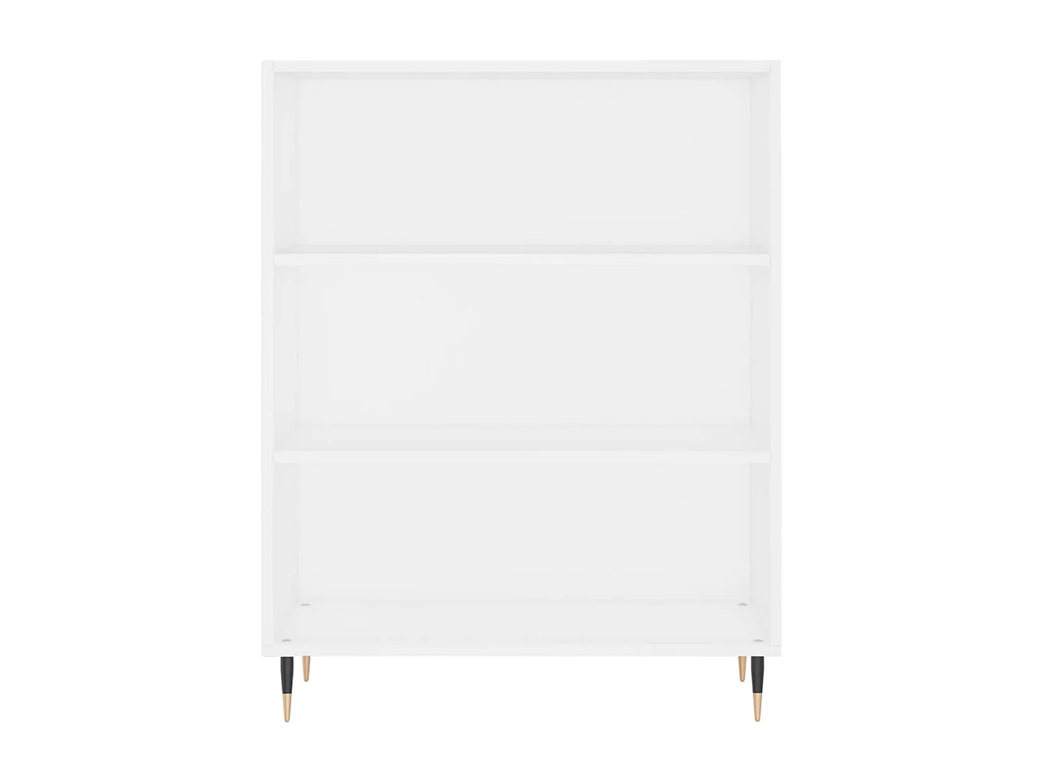 Buffet blanc 69,5x32,5x180 cm bois d'ingénierie