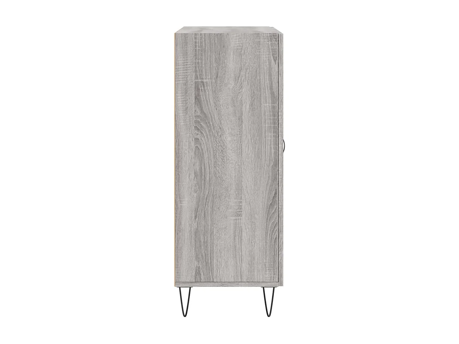 Aparador 69,5x34x90 cm derivados de madeira cinzento sonoma