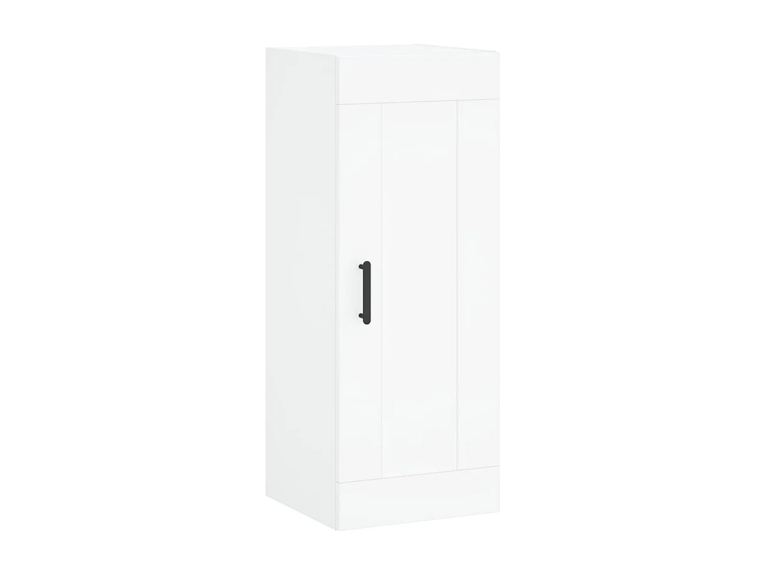 Armoire murale blanc 34,5x34x90 cm bois d'ingénierie