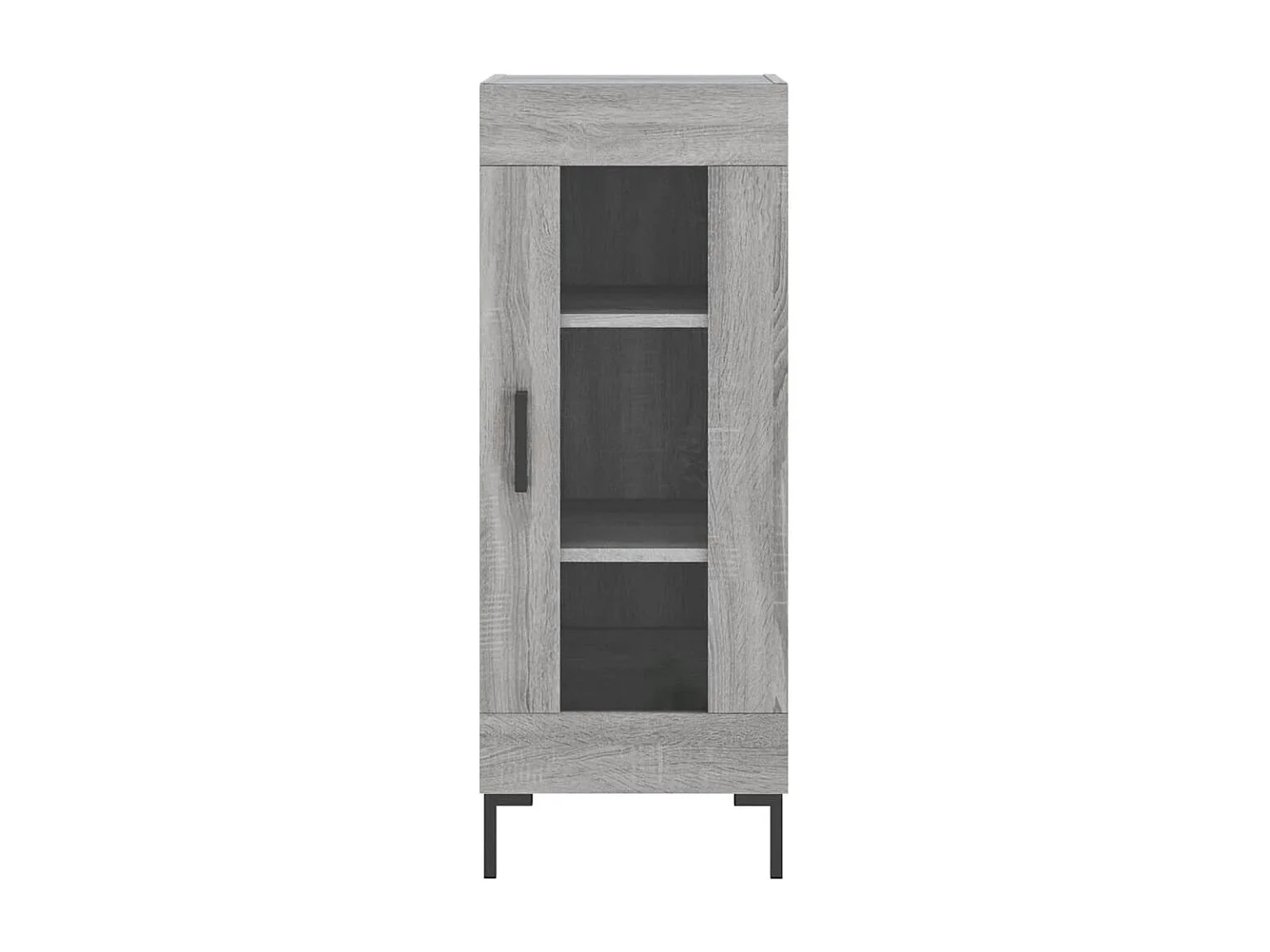Sideboard Grau Sonoma 34,5x34x90 cm Holzwerkstoff