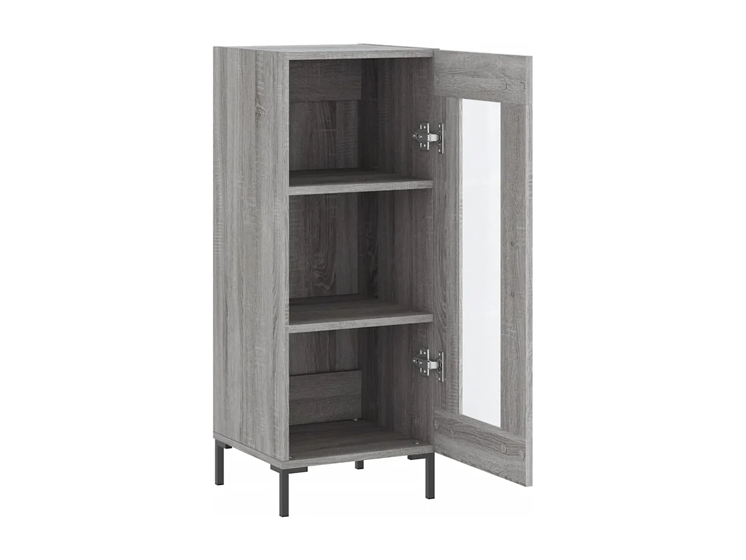 Sideboard Grau Sonoma 34,5x34x90 cm Holzwerkstoff