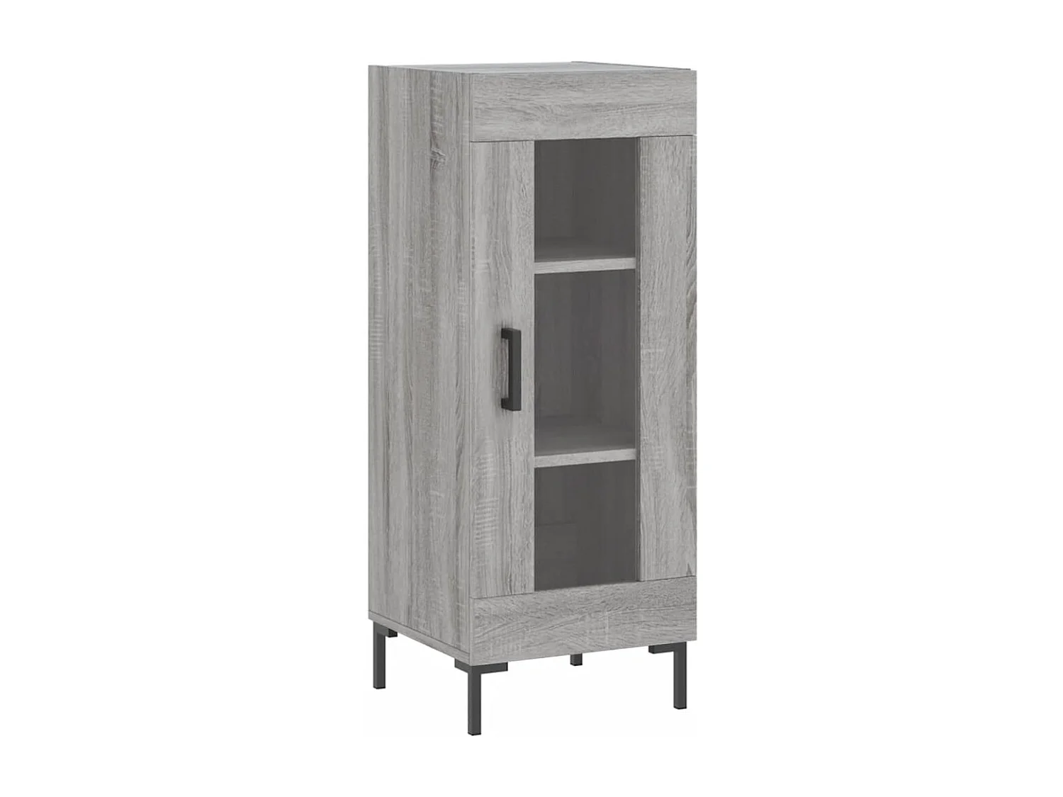 Buffet Sonoma gris 34,5x34x90 cm Bois d'ingénierie