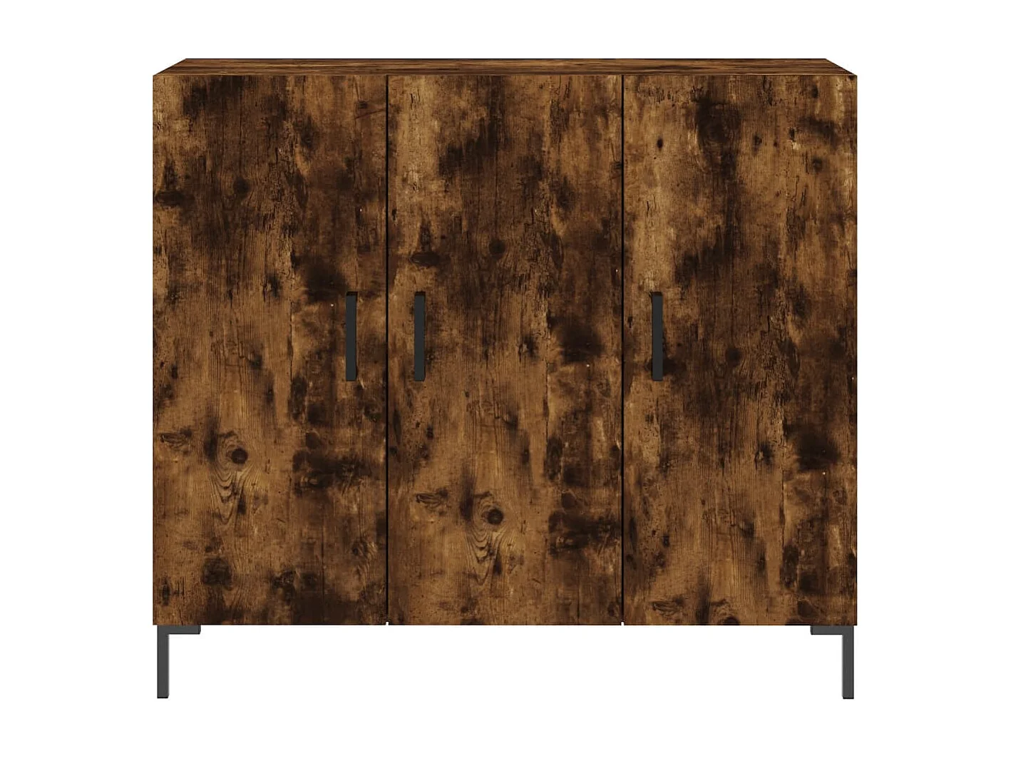 Sideboard Räuchereiche 90x34x80 cm Holzwerkstoff