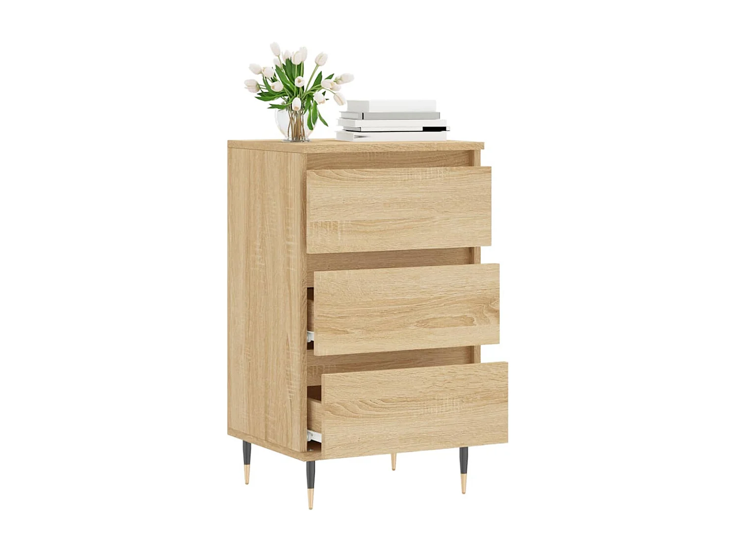 Sideboard Sonoma-Eiche 40x35x70 cm Holzwerkstoff