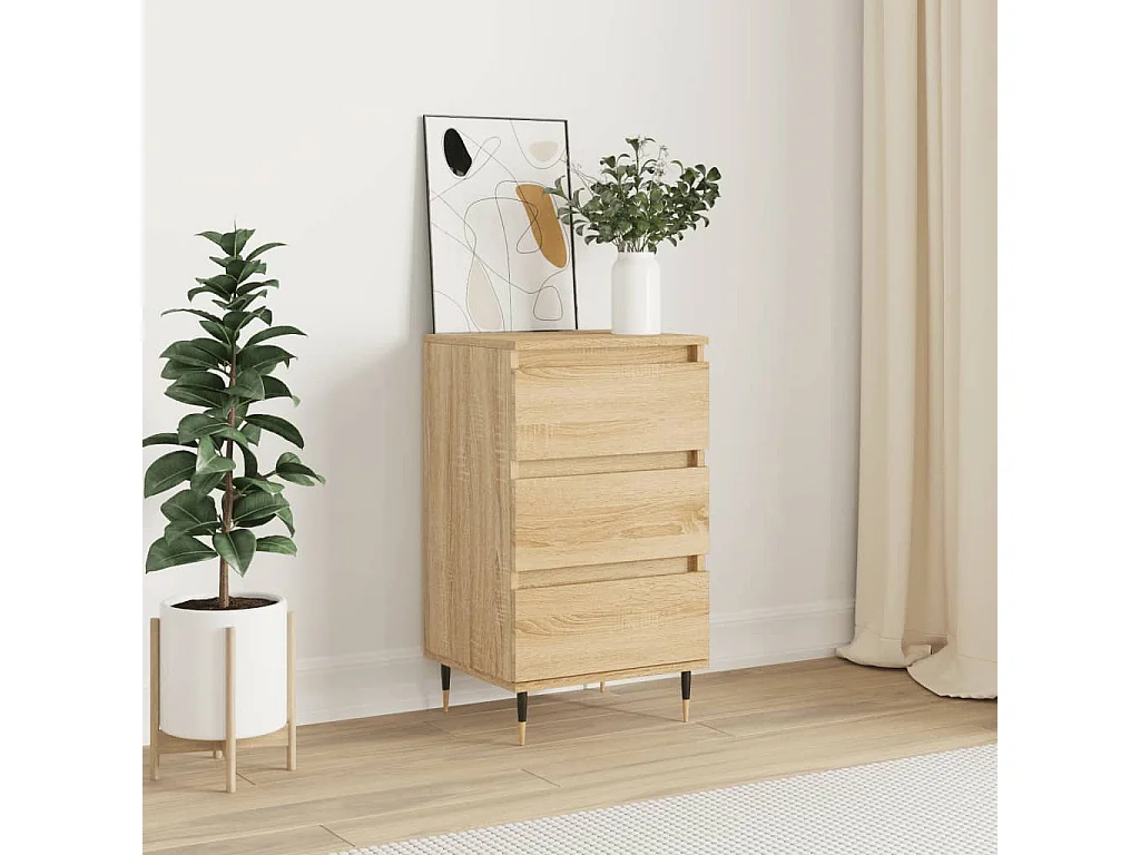 Sideboard Sonoma-Eiche 40x35x70 cm Holzwerkstoff
