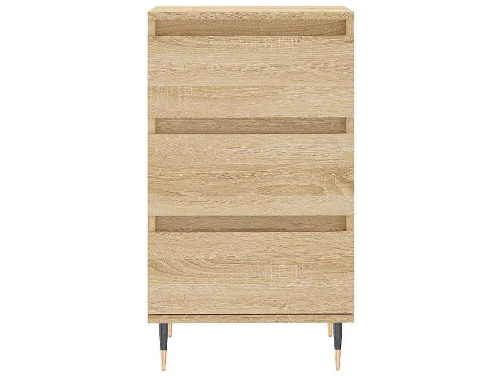 Buffet chêne sonoma 40x35x70 cm bois d'ingénierie