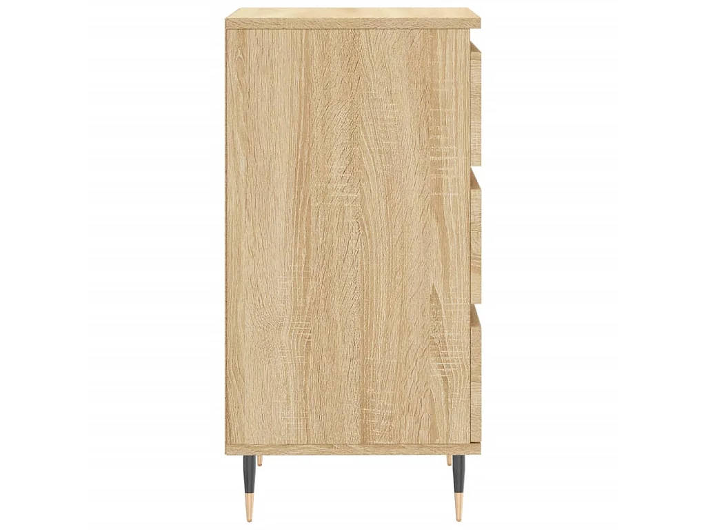 Buffet chêne sonoma 40x35x70 cm bois d'ingénierie