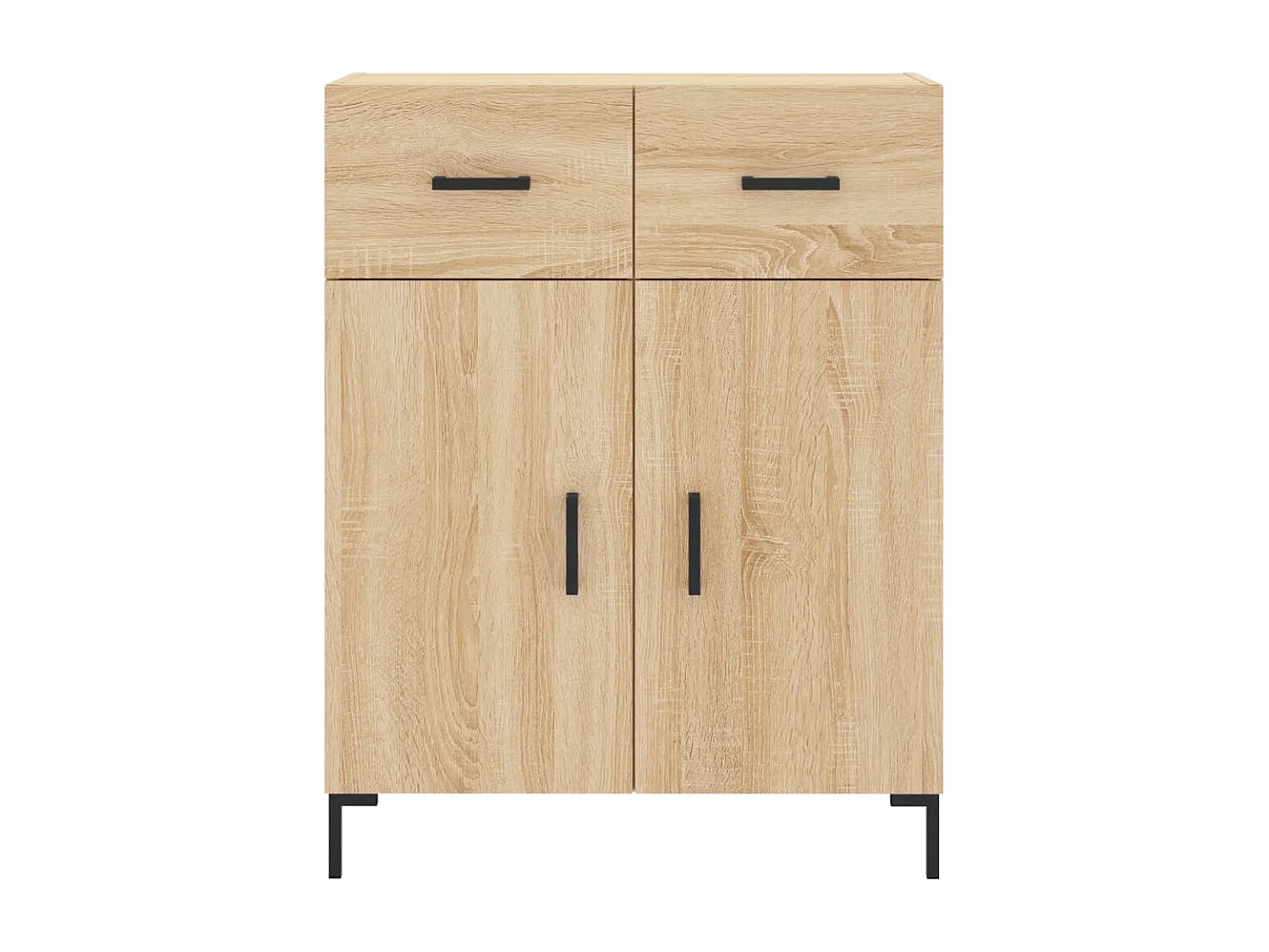 Sideboard Sonoma-Eiche 69,5x34x90 cm Holzwerkstoff