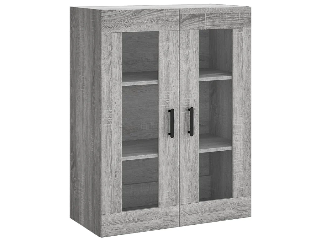 Wandschrank Grau Sonoma 69,5x34x90 cm