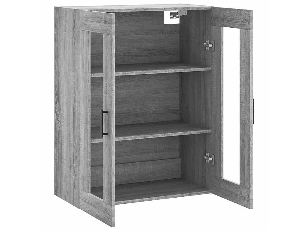 Wandschrank Grau Sonoma 69,5x34x90 cm