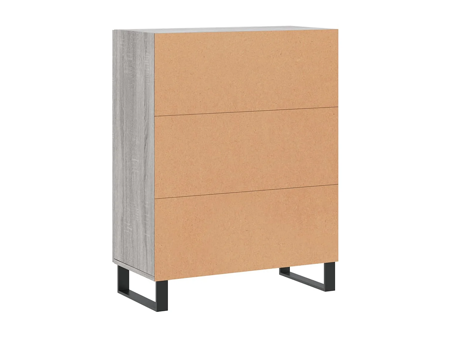 Buffet sonoma gris 69,5x34x90 cm bois d'ingénierie