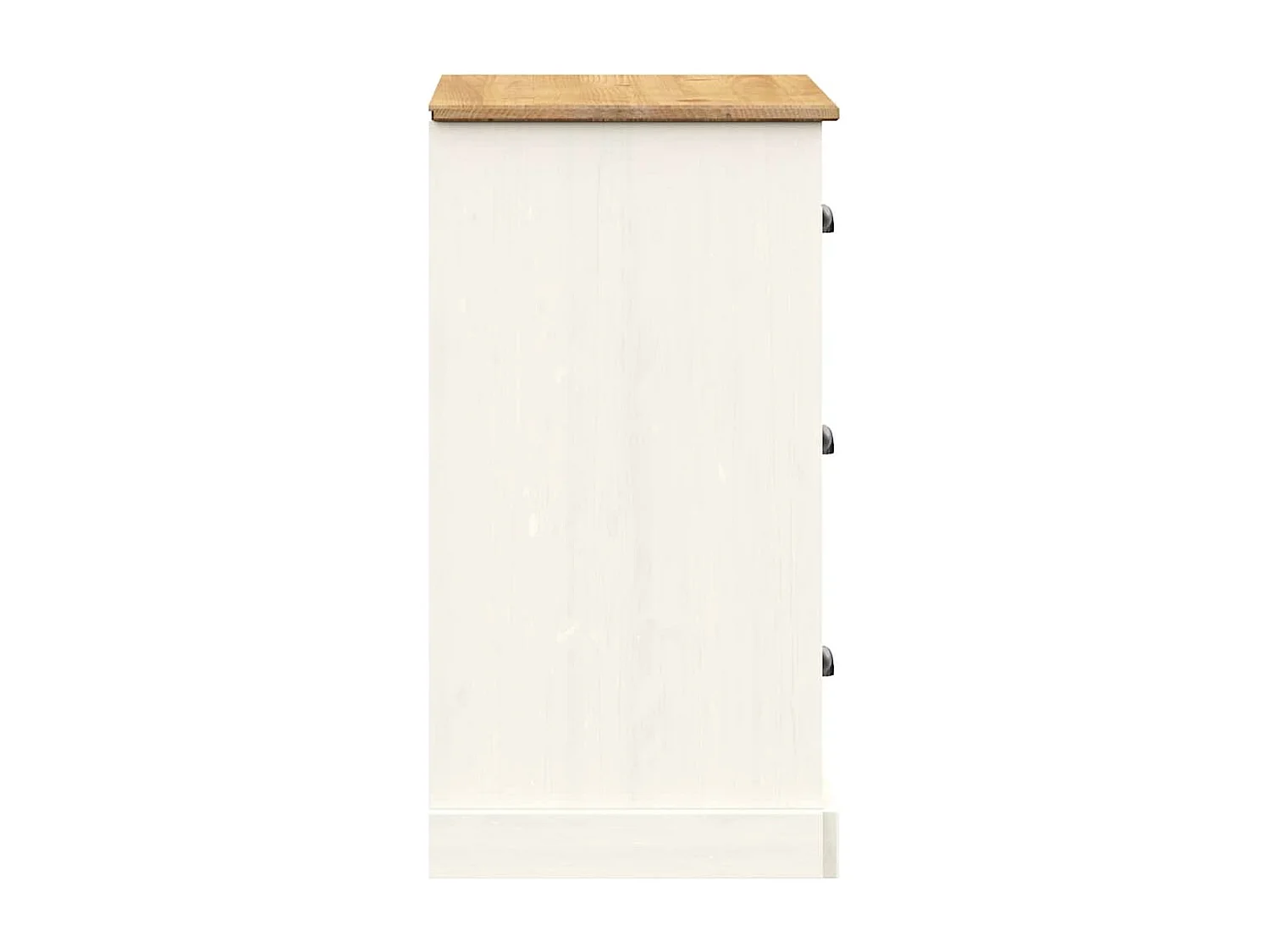Aparador com gavetas VIGO 78x40x75 cm pinho maciço branco