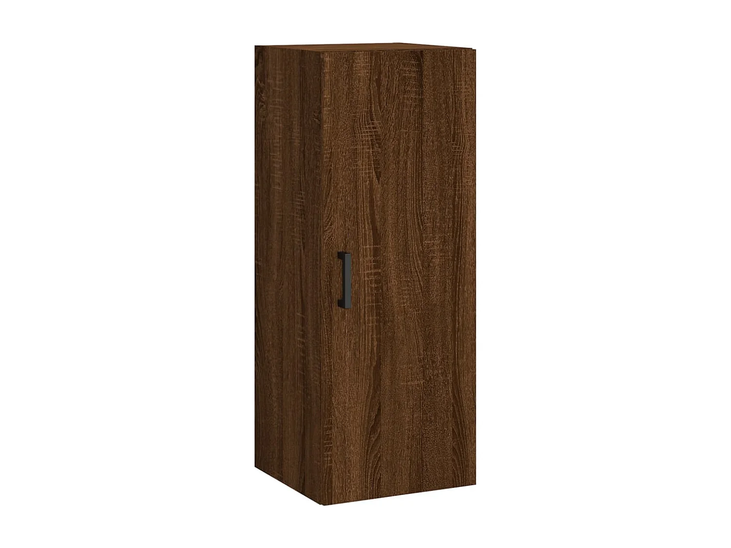 Highboard Braun Eichen-Optik 34,5x34x180 cm Holzwerkstoff