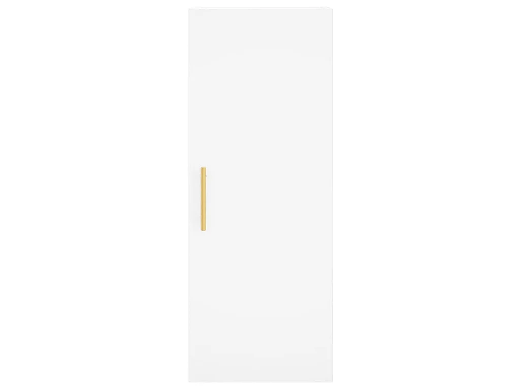 Armoire murale blanc 34,5x34x90 cm