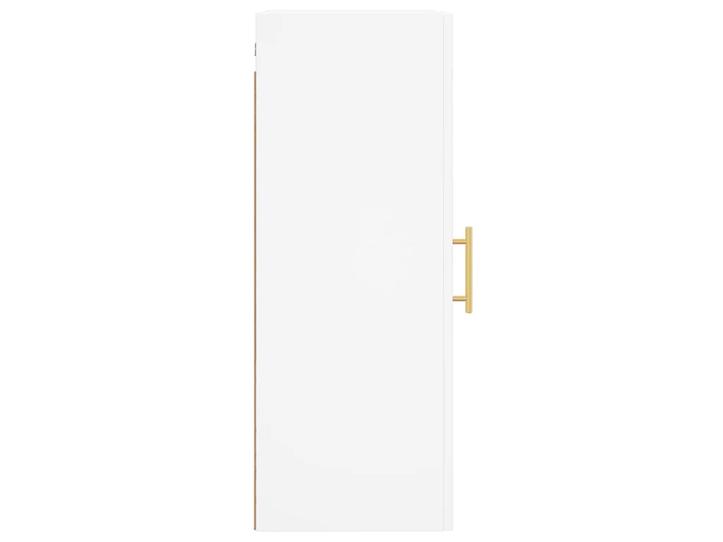 Armoire murale blanc 34,5x34x90 cm