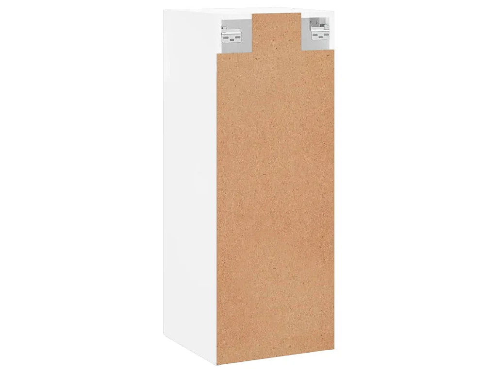 Armoire murale blanc 34,5x34x90 cm