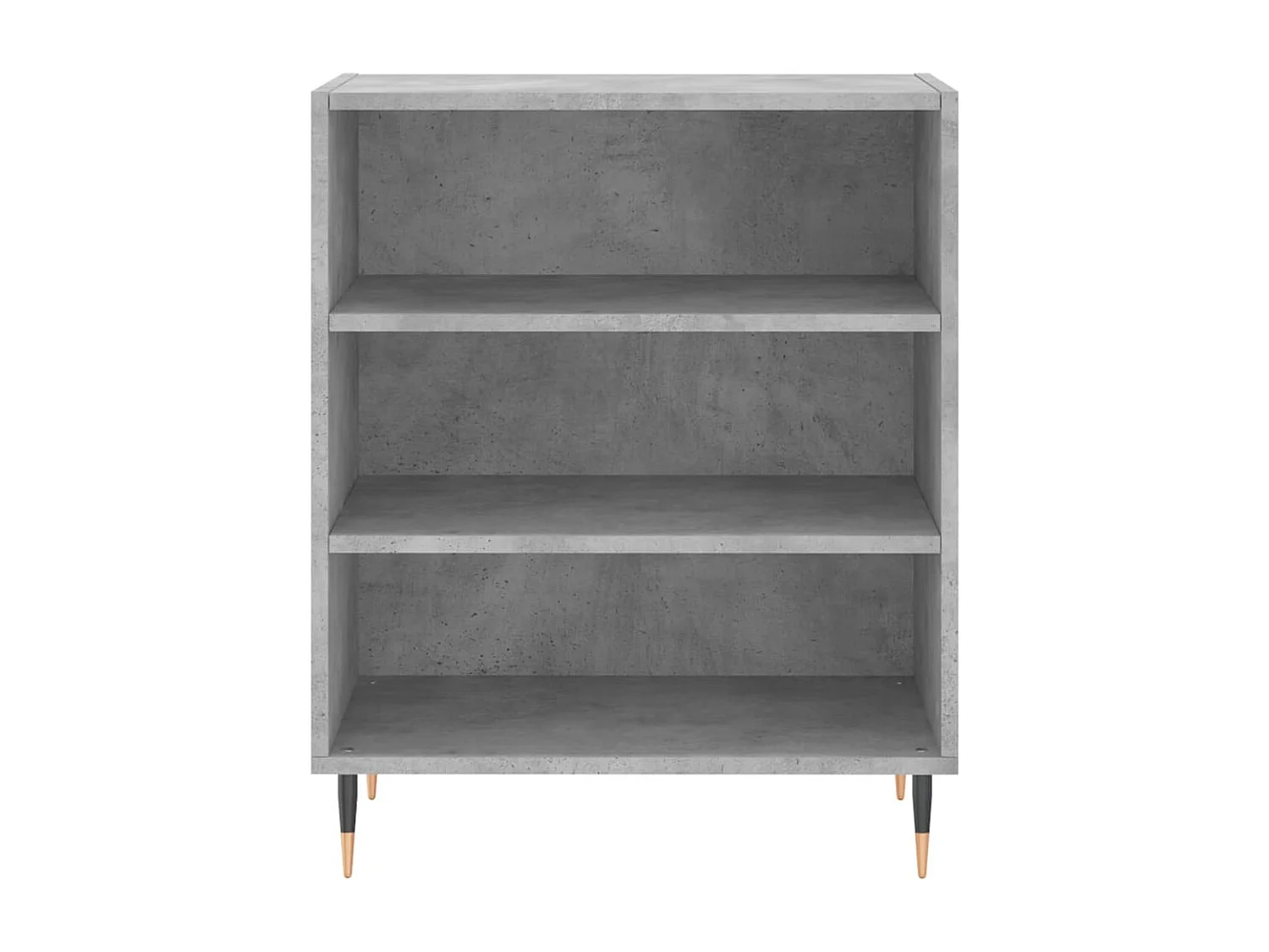 Buffet gris béton 57x35x70 cm bois d'ingénierie