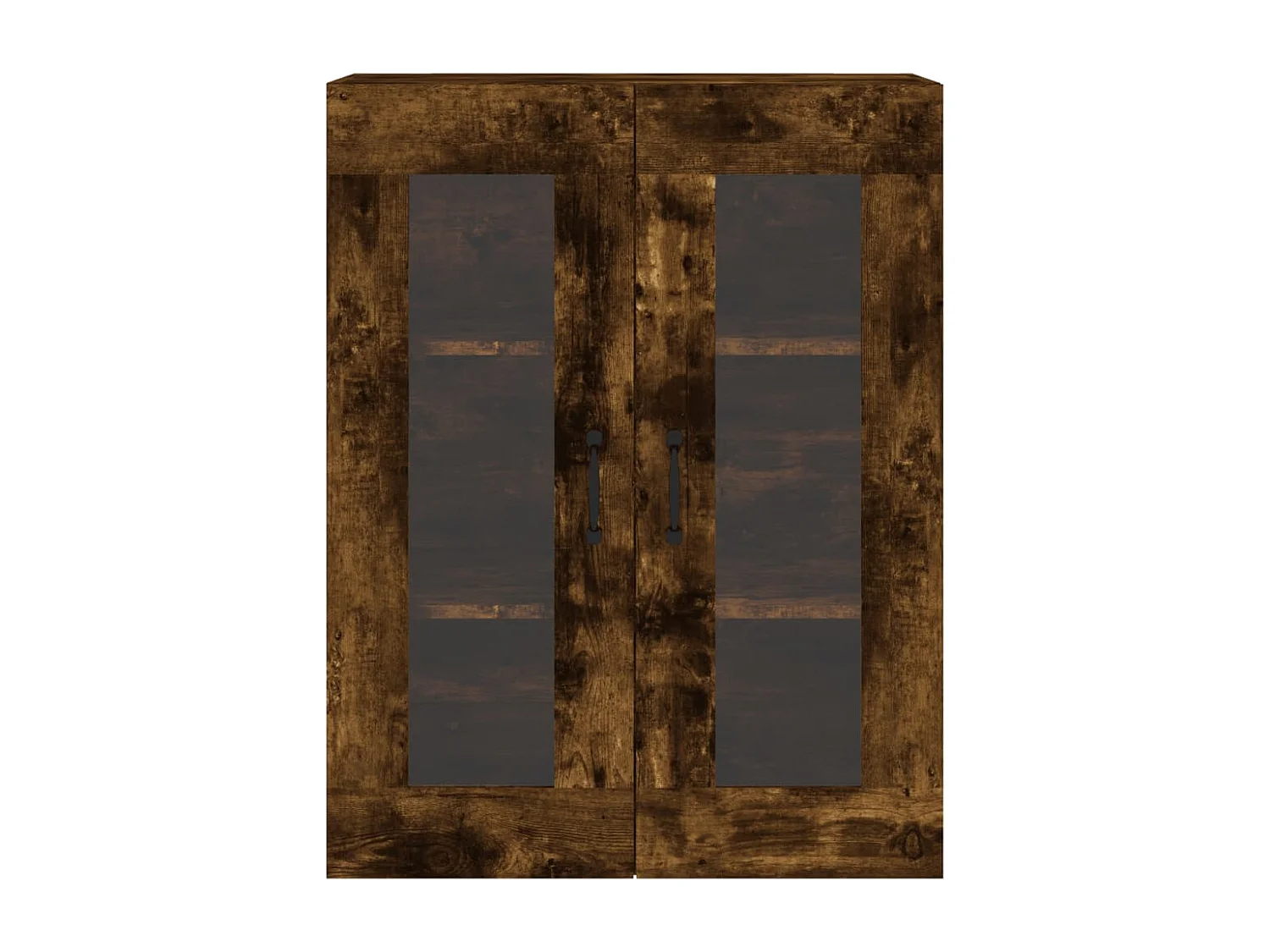 Wandschränke 2 Stk. Räuchereiche Holzwerkstoff