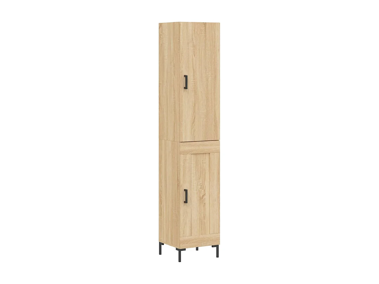 Buffet haut Chêne sonoma 34,5x34x180 cm Bois d'ingénierie