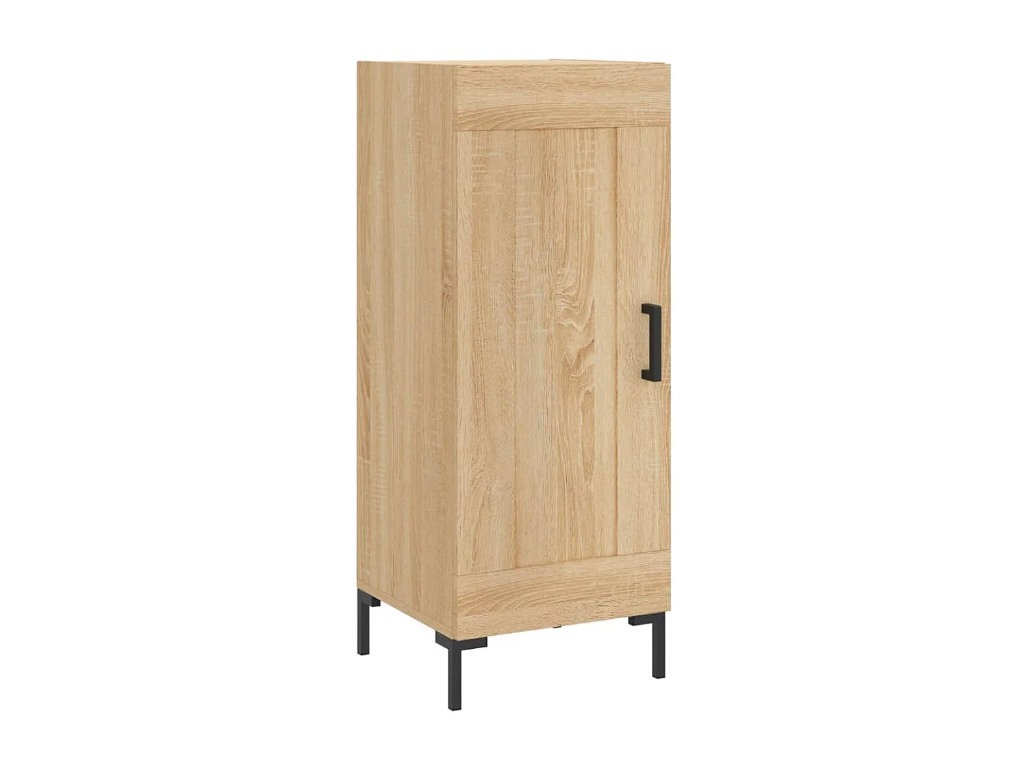 Buffet haut Chêne sonoma 34,5x34x180 cm Bois d'ingénierie