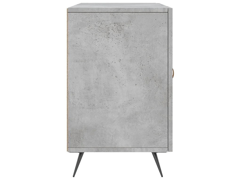 Sideboard Betongrau 100x36x60 cm Holzwerkstoff