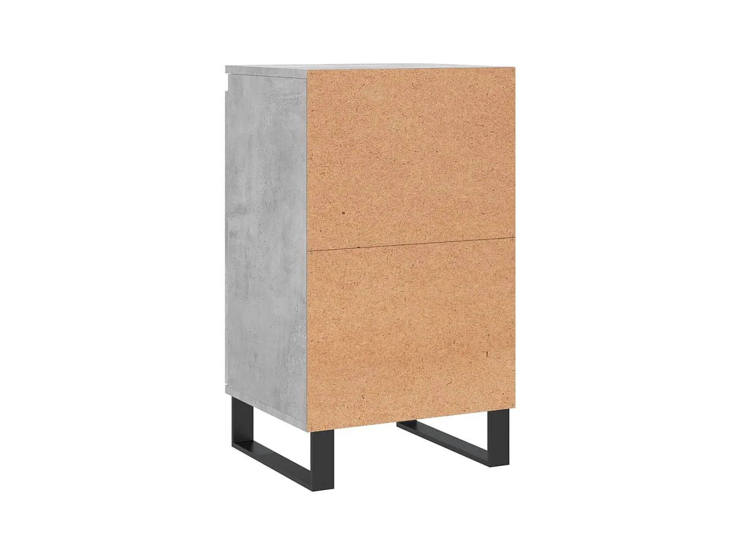 Sideboard Betongrau 40x35x70 cm Holzwerkstoff