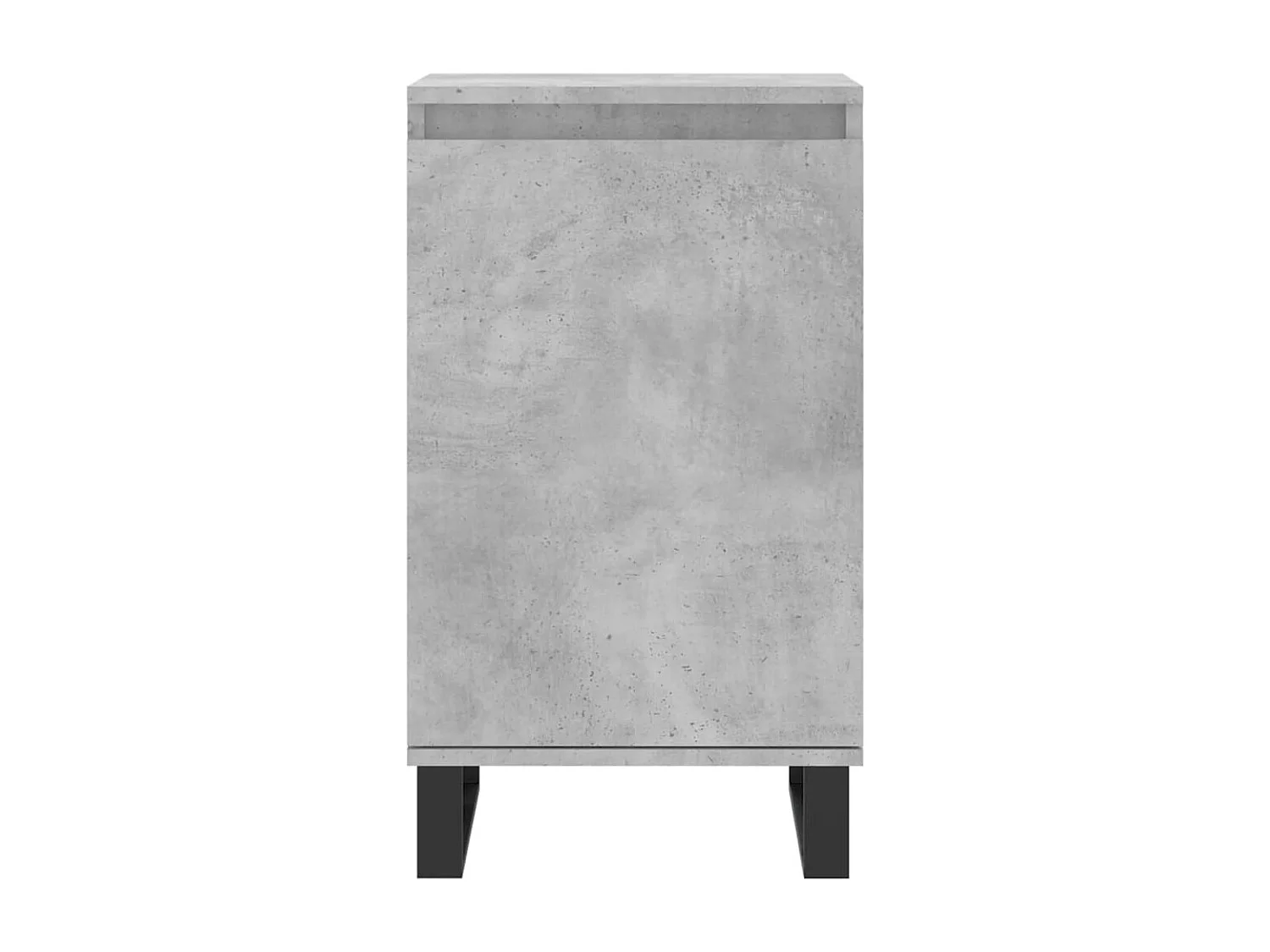 Dressoir 40x35x70 cm bewerkt hout betongrijs