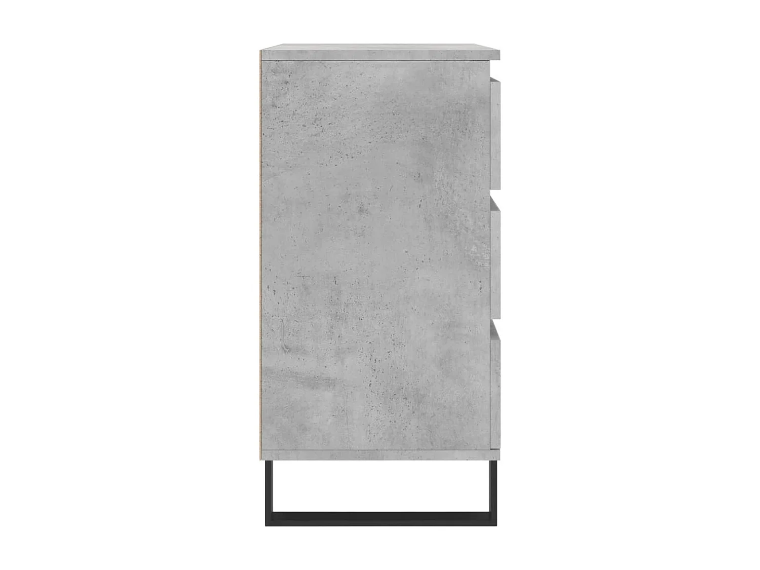 Buffet Gris béton 60x35x70 cm Bois d'ingénierie