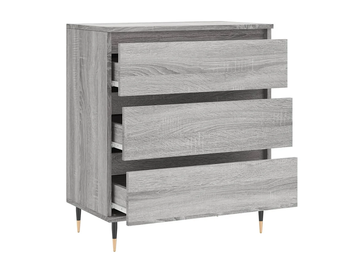 Buffet Sonoma gris 60x35x70 cm Bois d'ingénierie