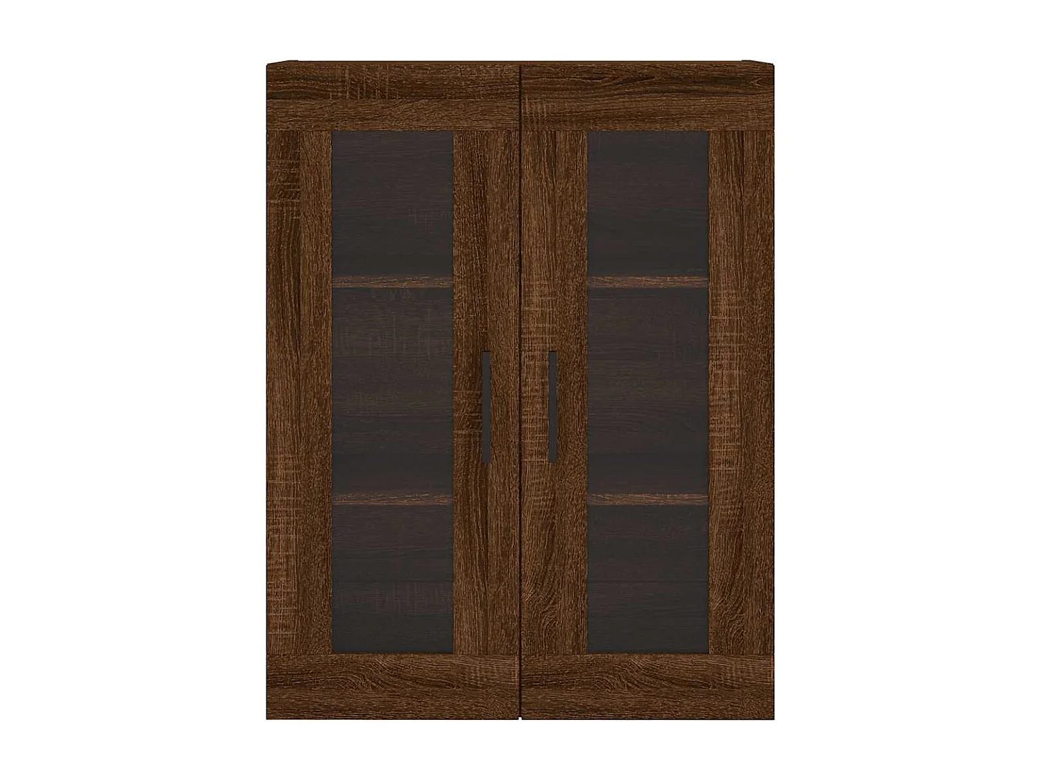Armoire murale chêne marron 69,5x34x90 cm