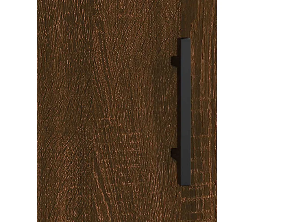 Armoire murale chêne marron 69,5x34x90 cm