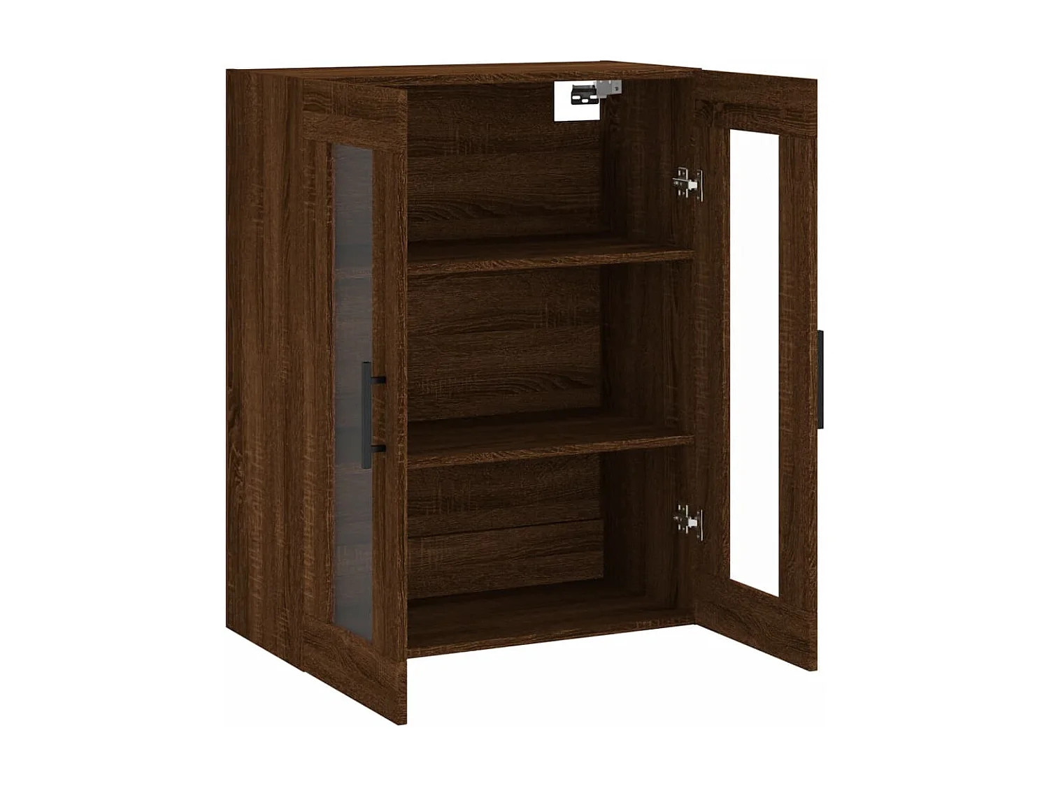 Armoire murale chêne marron 69,5x34x90 cm