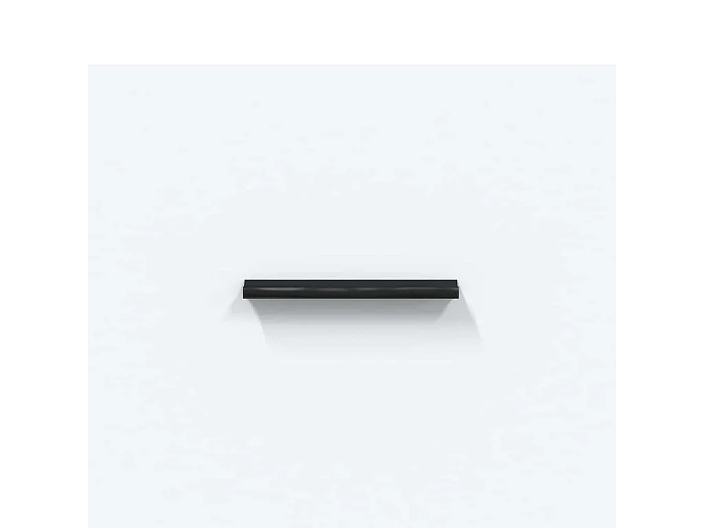 Buffet blanc 100x36x60 cm bois d'ingénierie