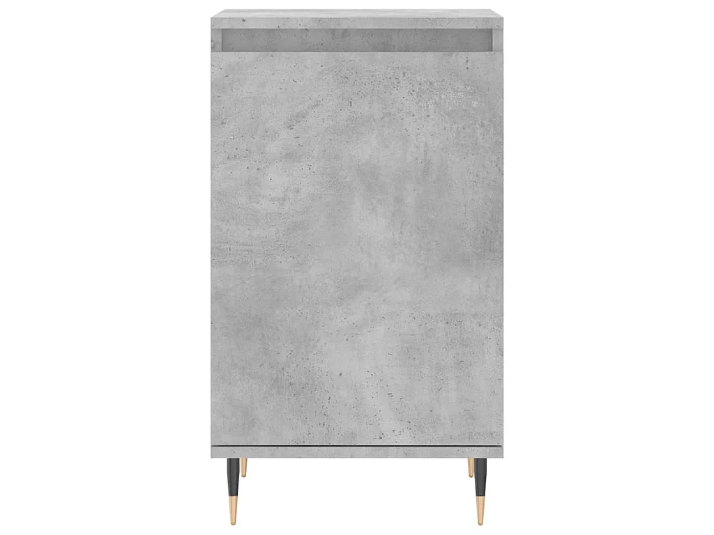Buffet gris béton 40x35x70 cm bois d'ingénierie