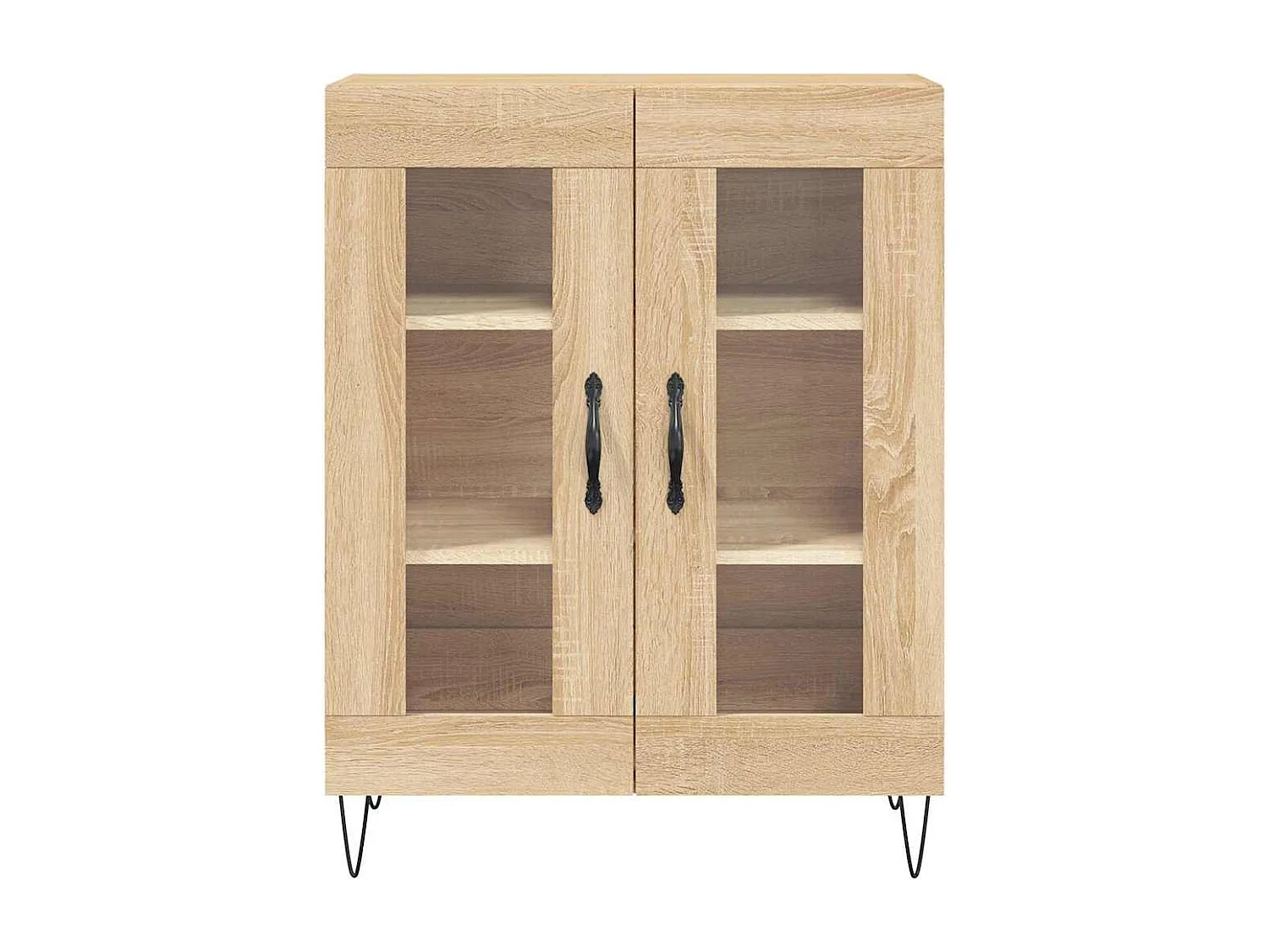 Sideboard Sonoma-Eiche 69,5x34x90 cm Holzwerkstoff