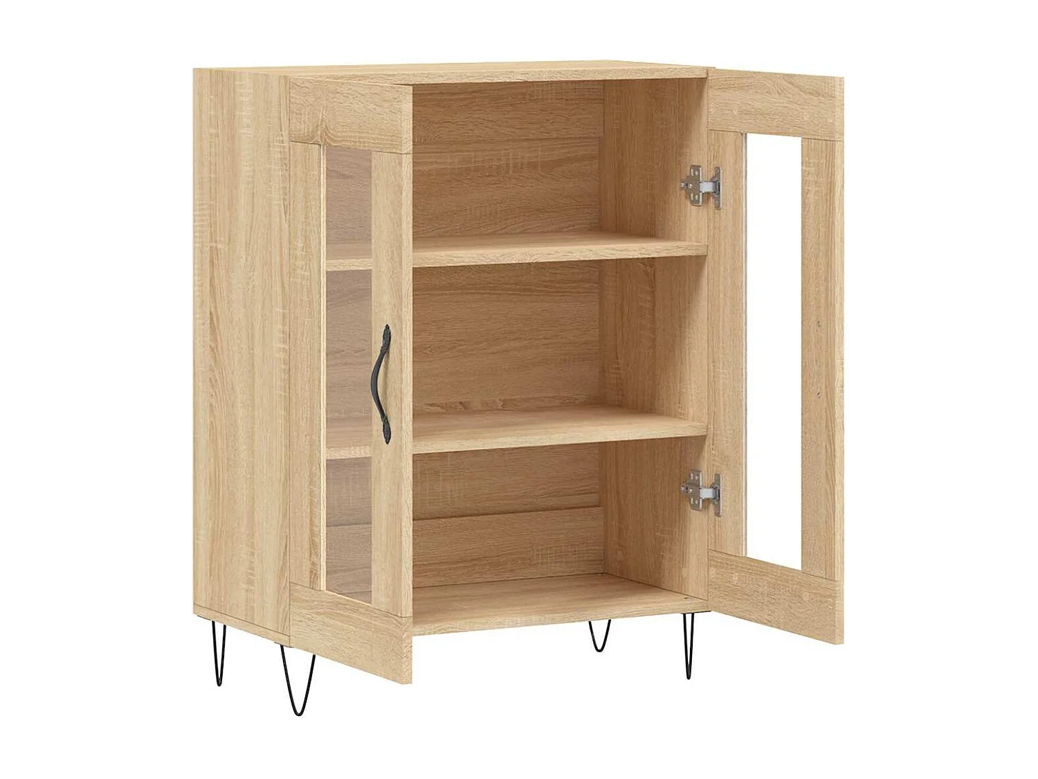 Sideboard Sonoma-Eiche 69,5x34x90 cm Holzwerkstoff