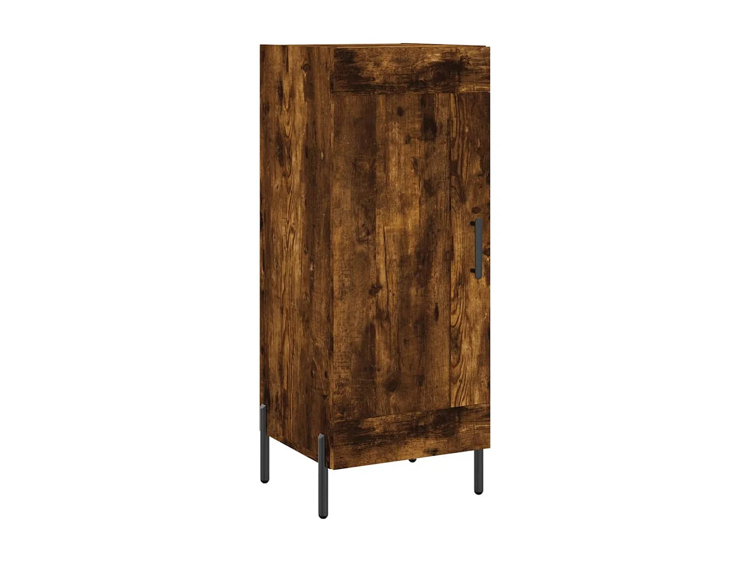 Buffet Chêne fumé 34,5x34x90 cm Bois d'ingénierie