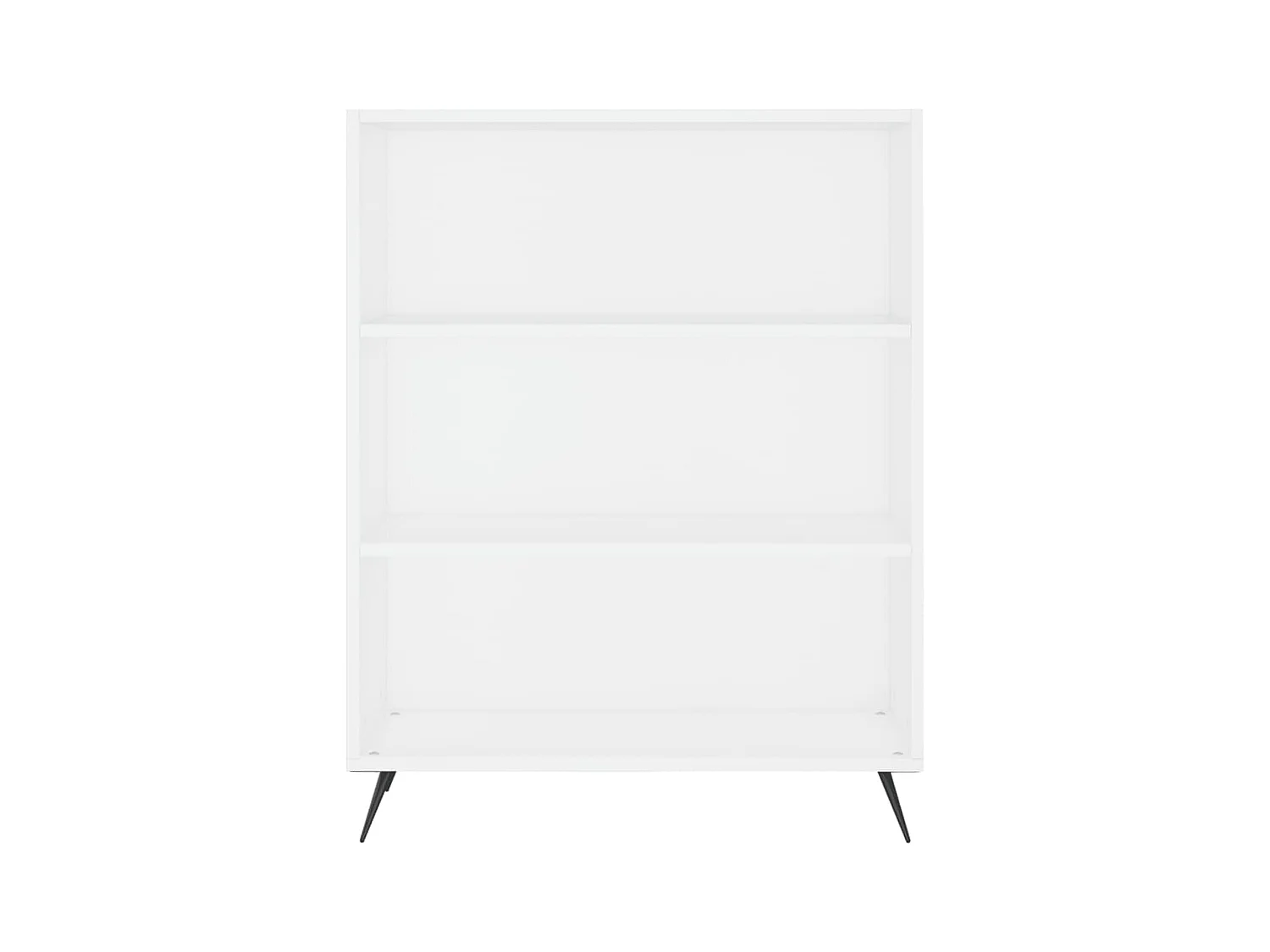 Highboard Weiß 69,5x32,5x180 cm Holzwerkstoff
