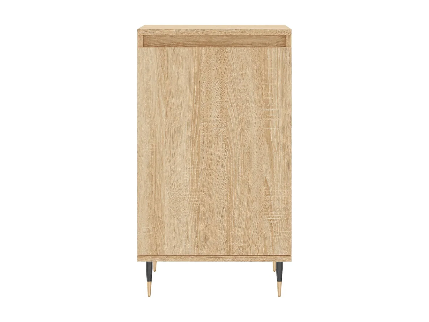 Dressoirs 2 st 40x35x70 cm bewerkt hout sonoma eikenkleurig